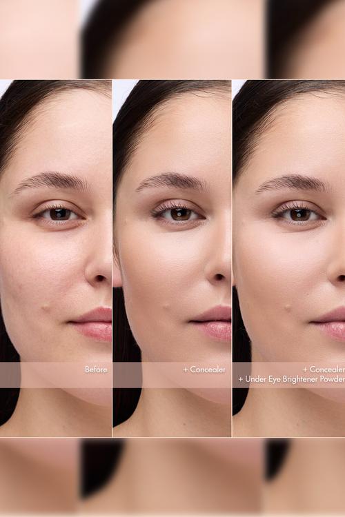 Under Eye Brightener Setting Powder 010 - Light Rose