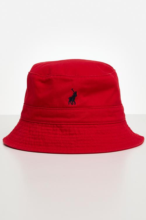 Classic Twill Bucket - Red