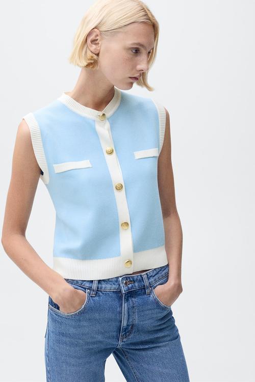 Vest Pia - Turquoise