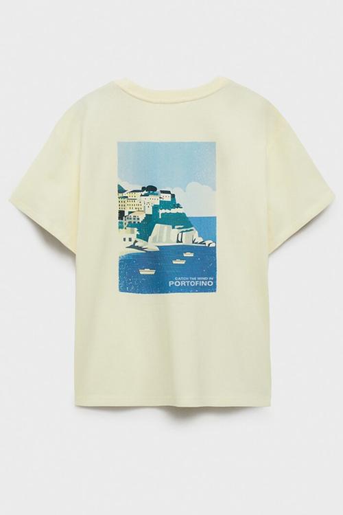 T-shirt wind - yellow