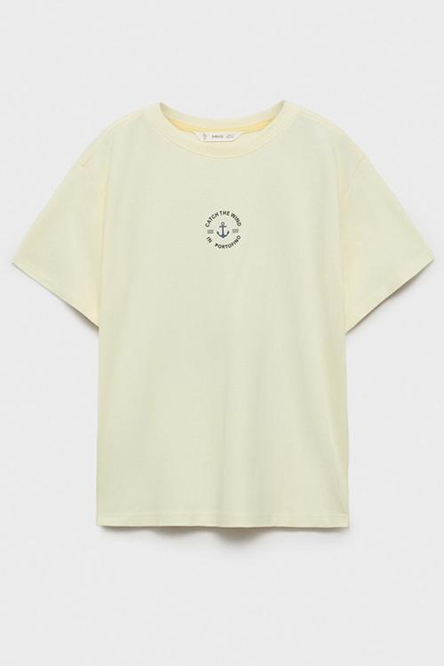 T-shirt wind - yellow