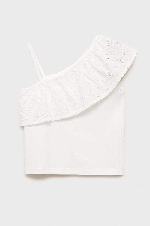 T-shirt volanti - natural