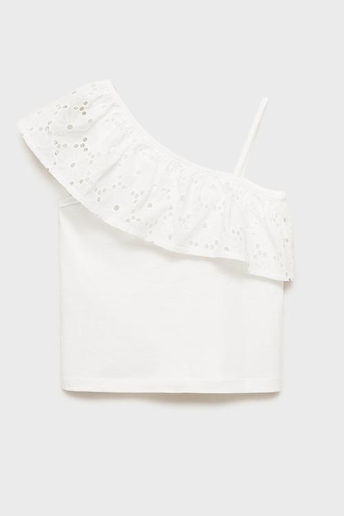 T-shirt volanti - natural