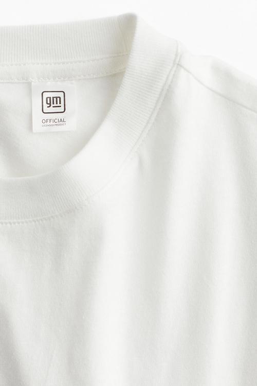 Printed t-shirt - white general motors