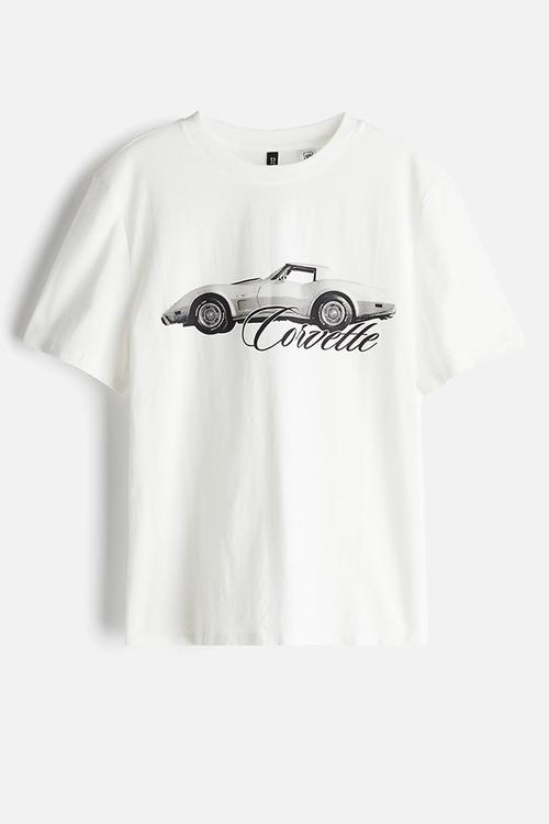 Printed t-shirt - white general motors