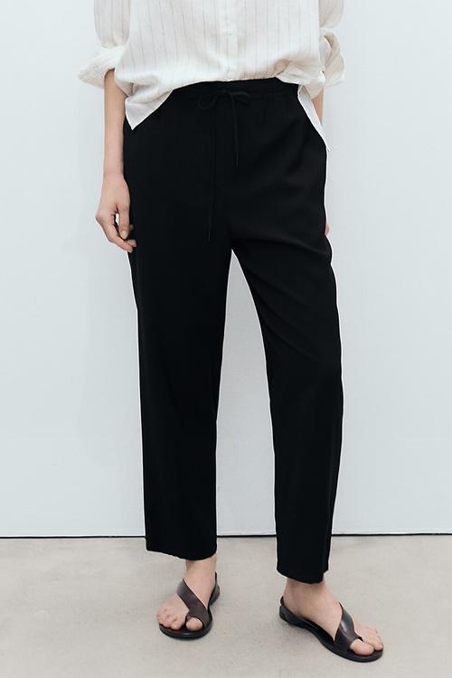 Trousers Fluido - Black
