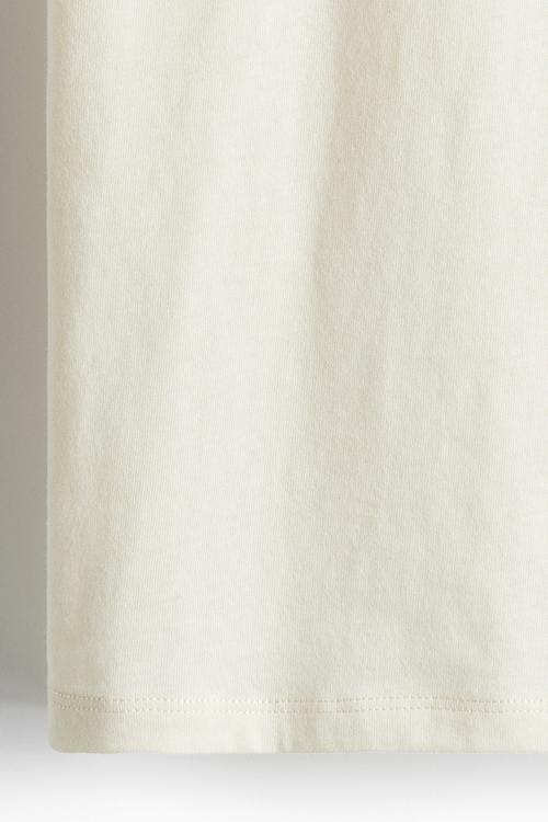 Printed t-shirt - light beige general motors