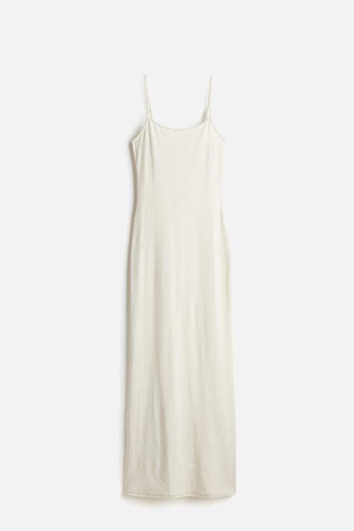 Strappy bodycon dress - light beige