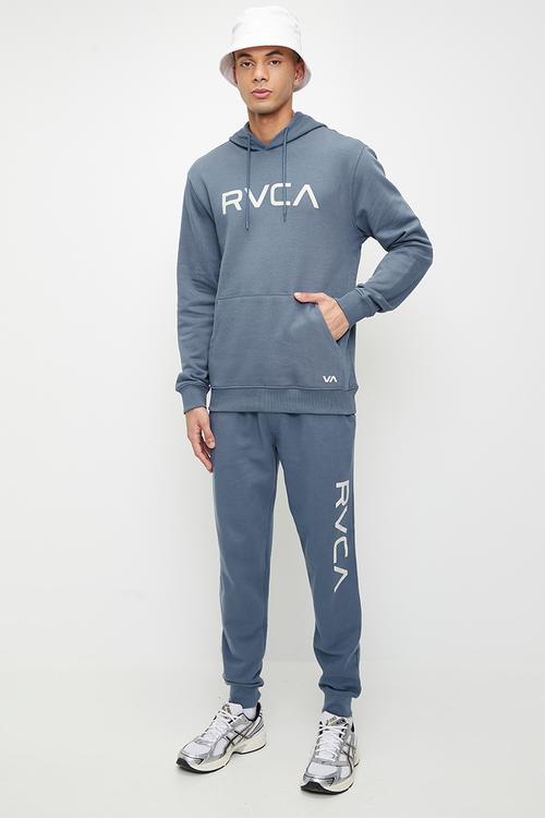 Big rvca hoodie - vintage navy 
