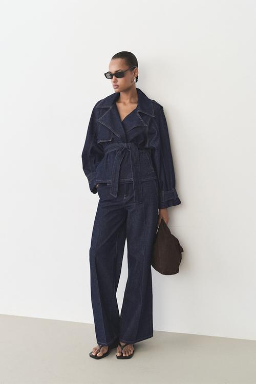 Trenchcoat Mar - Open Blue