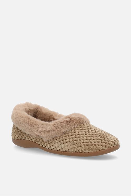 Starry slip-on - camel