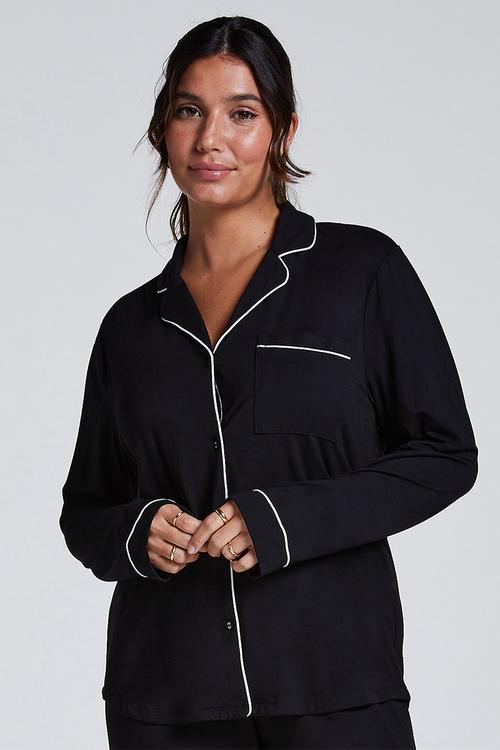 Jacket long sleeve jersey essential - black