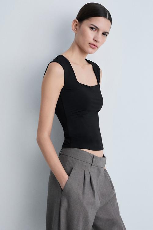 Top Rayo - Black