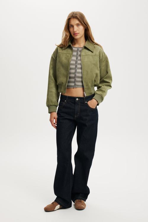 Low rise straight jean - indigo