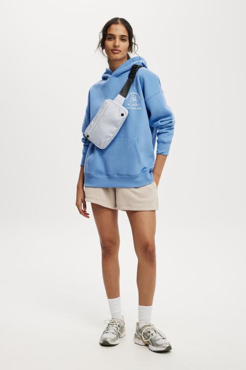 Plush Essential Gym Short - Sesame Marle