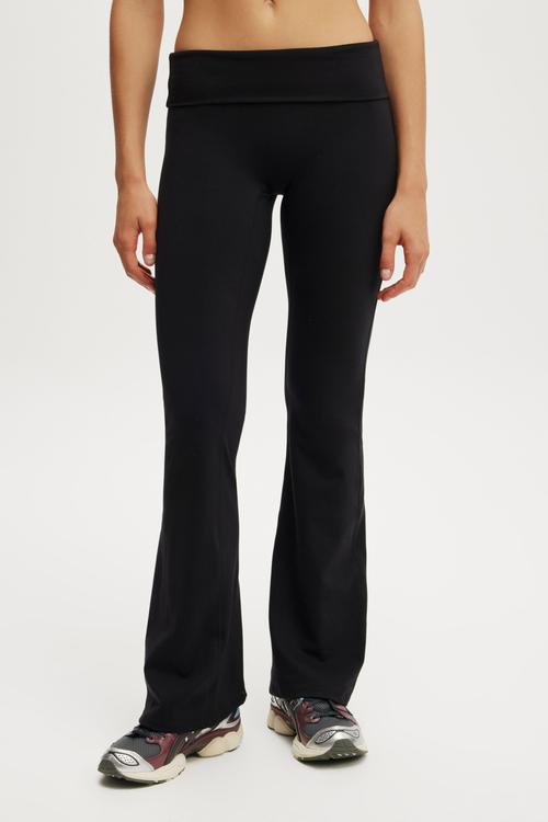 Ultra Soft Roll Over Flare - Black