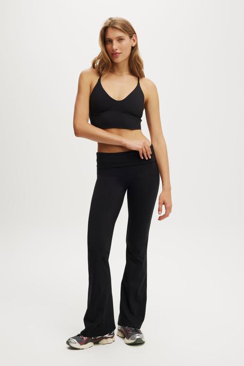 Ultra Soft Roll Over Flare - Black