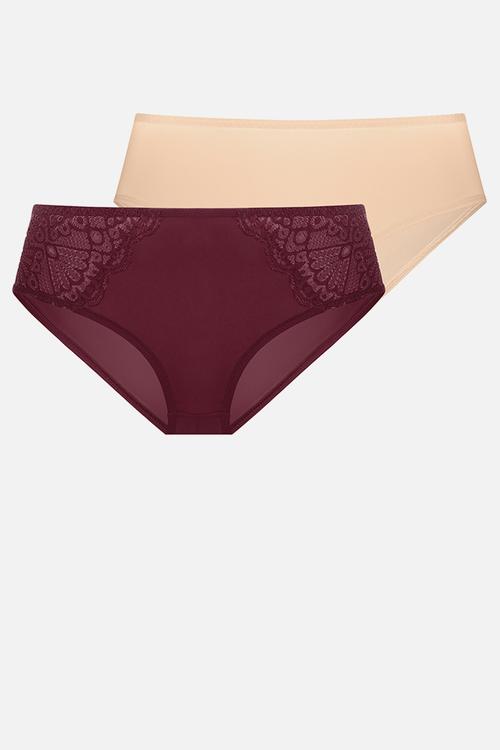Lorena hipster classic - red/beige