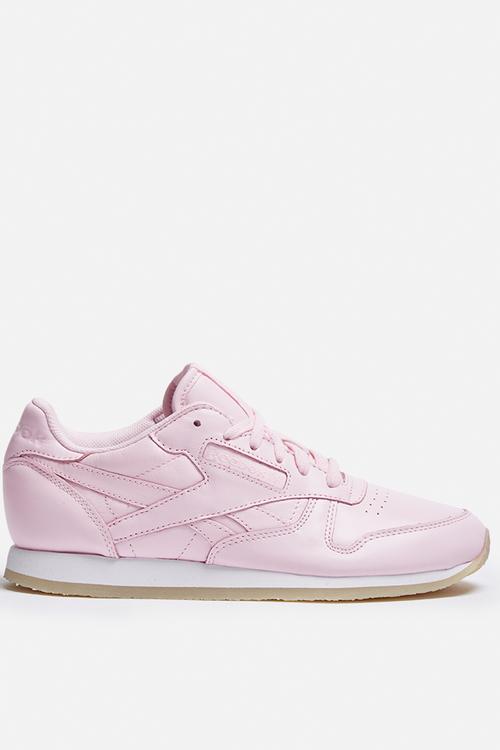Classic leather crepe neutral pop