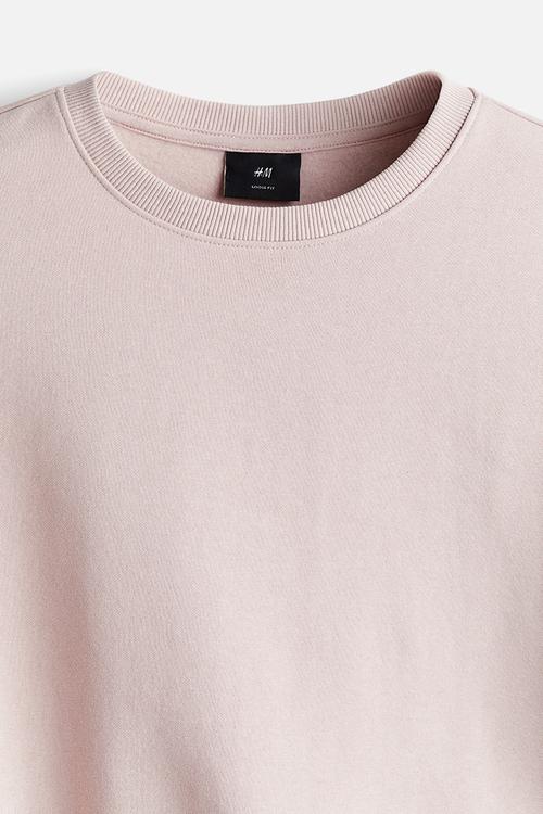 Loose fit sweatshirt - pink
