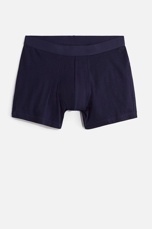 3-Pack mid trunks with lycra® - navy blue
