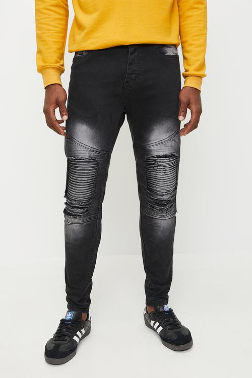 Denim Jeans - Charcoal Wash