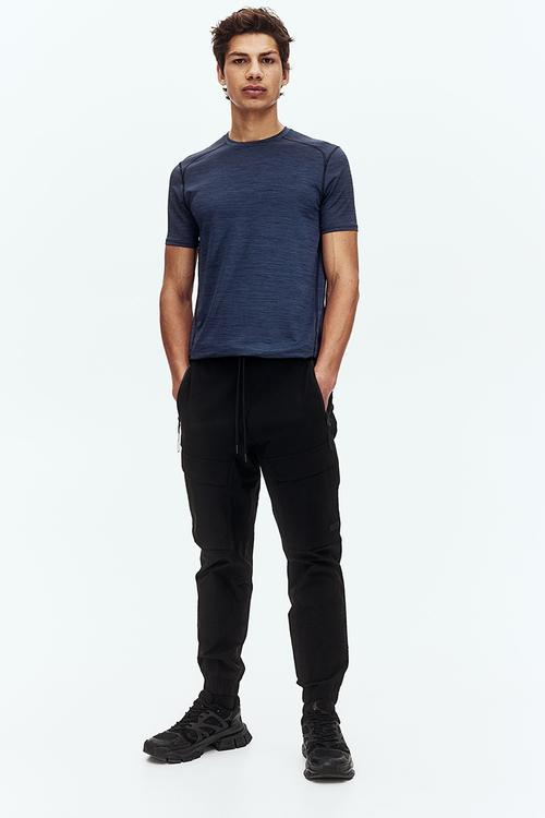 Sports top in drymove™ - navy blue