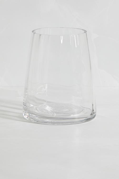 Flores Glass Vase - Clear