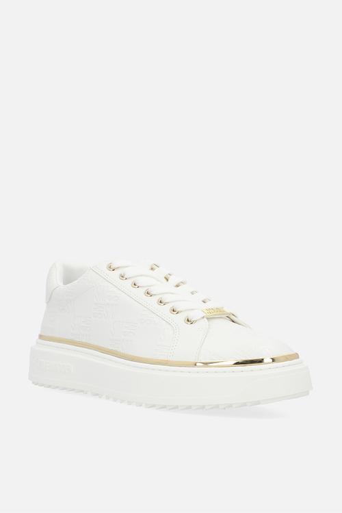 On-stage 2.0 sneaker - white & gold