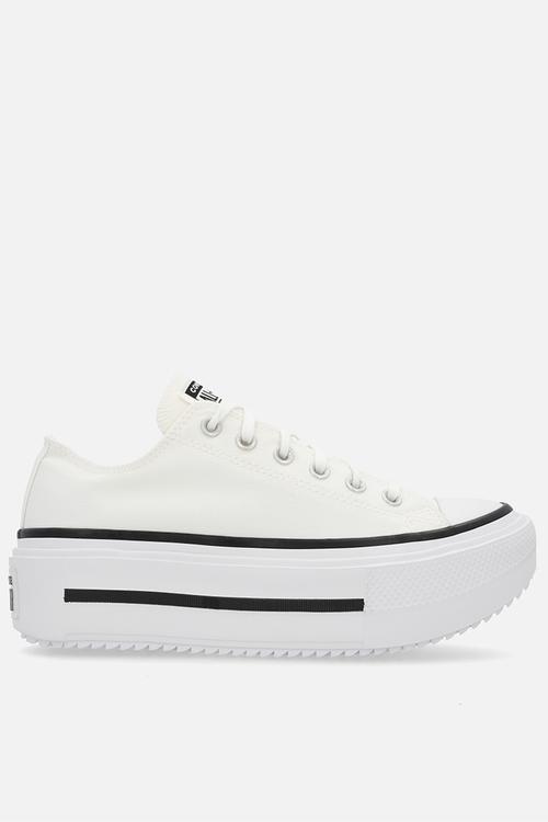Chuck taylor all star lift double stack - white/black/white