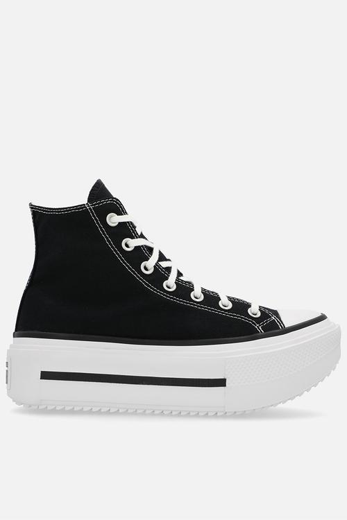 Chuck taylor all star lift double stack - black/white/black