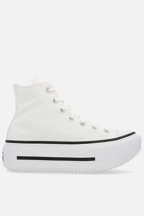 Chuck taylor all star lift double stack - white/black/white