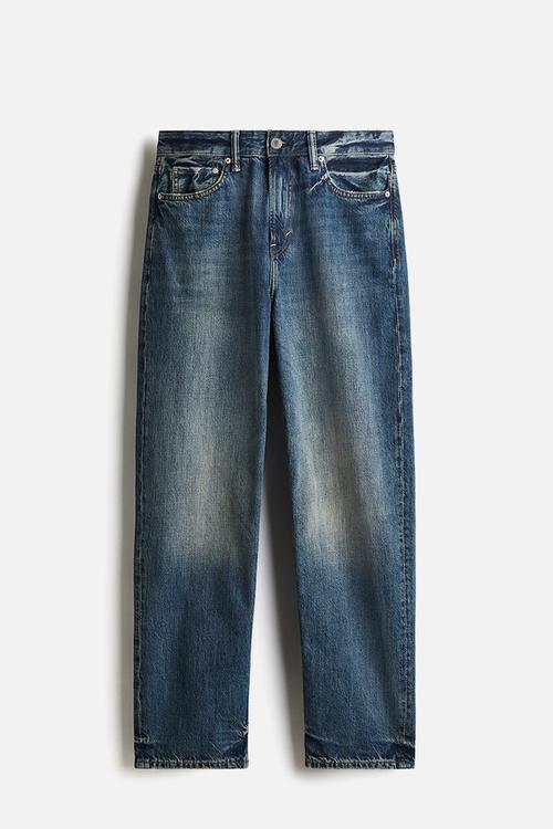 Loose jeans - dark denim blue