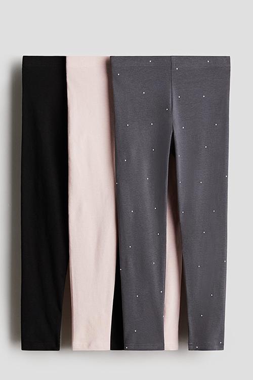 3 Pack jersey leggings -  multi