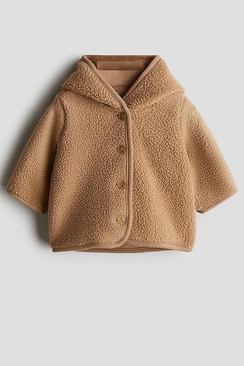 Pile jacket - beige