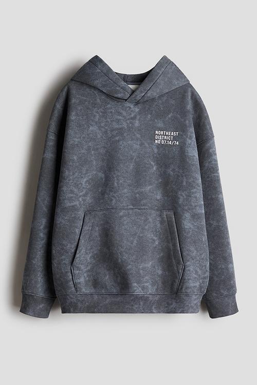 Hoodie - grey northeast 
