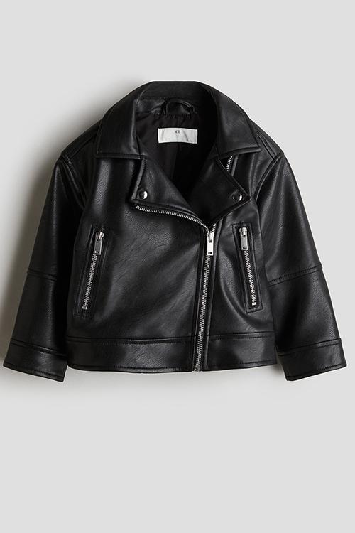 Biker jacket - black