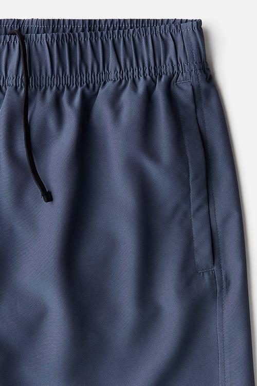 Mid-length sports shorts with drymove™ - navy blue