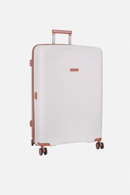 Monte Carlo Trolley Case - White & Tan