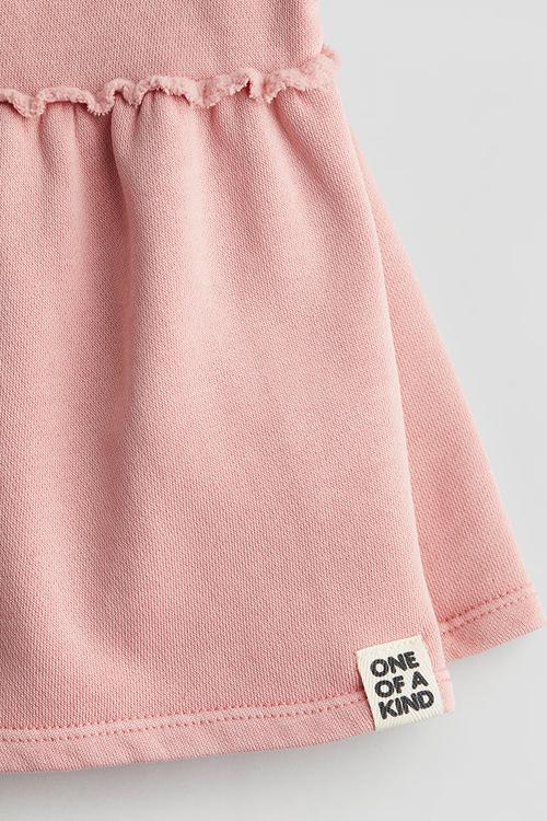 Sweatshirt dress - dusty pink 