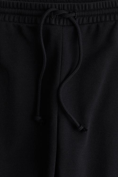 Flared joggers - black