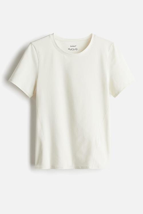 Sports top with drymove™ - white