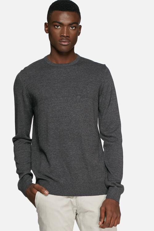 Cotton knit crewneck