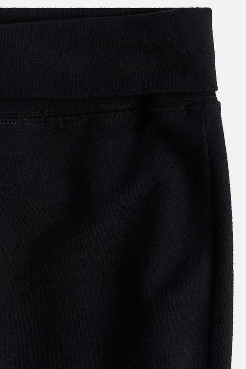 Flared leggings - black