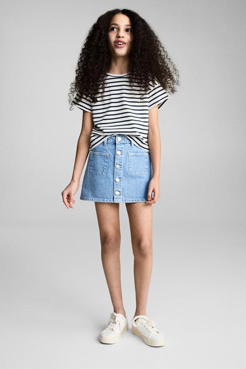 T-shirt cutoutr - navy