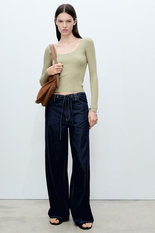 Sweater Bamboleo - Beige/Khaki
