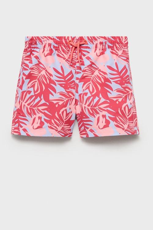 Swimsuit leafbb - bright red