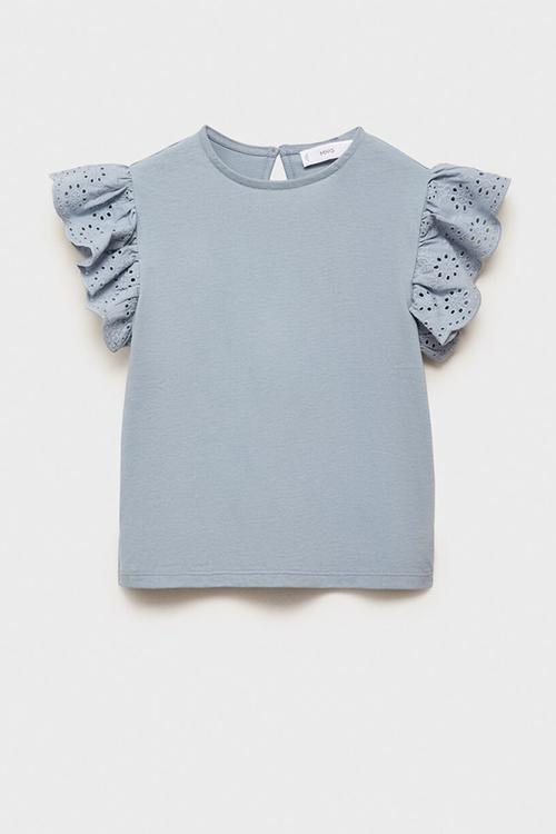 T-shirt cotta - light/pastel blue