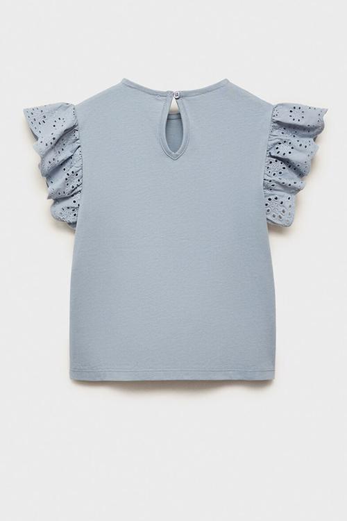 T-shirt cotta - light/pastel blue