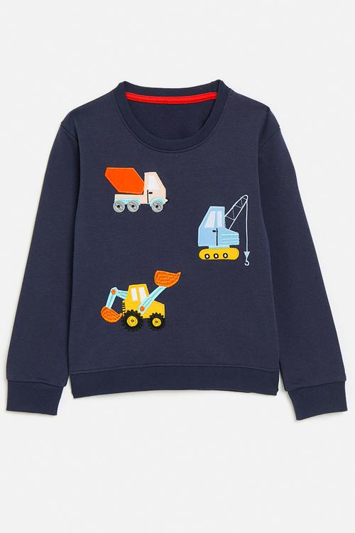 Sweat top - navy blue